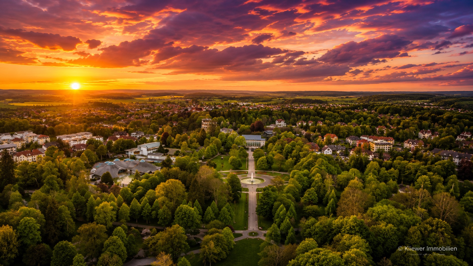 Bad Dürrheim · Kurpark im Schwarzwald